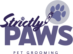 Strictly Paws Pet Grooming logo